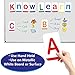 Magnetic Alphabet ABC Flash Cards with Large Uppercase and Lowercase Letters 5.5