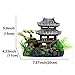 HenryDong Chinese Ancient Water Towns Aquarium Décor Ornaments, Resin Fish Tank Decorations Hideout Castle 8″, Hand Painted with Realistic Details Treethumb 2