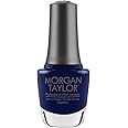 Morgan Taylor Professional Nail Lacquer Blues, Blue Nail Polish, Long Lasting Nail Lacquer, 0.5 oz.