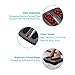 Naipo Foot Massager with Heat Shiatsu Feet Massage Machine Deep Kneading Therapy - Relieve Plantar Fasciitis, Toes, Foot Arch Pain & Stress for Home Office