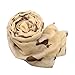 EUDORA Fashion 9 Color Animal Dachshund Dog Print Scarf Pashmina Women Scarves (Beige)