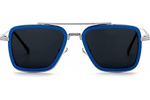 NIDOVIX Kids Polarized Tony Stark Sunglasses for Boys Girls Age 3-10 - Kids Iron Man and Spider-Man Sun Glasses