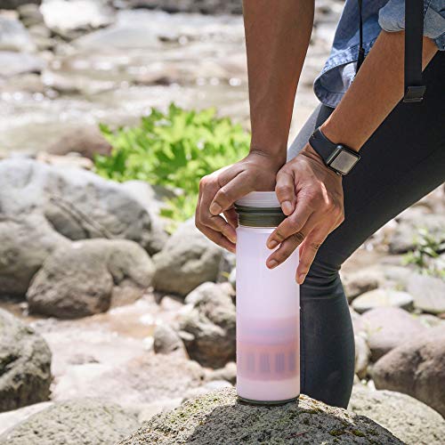 GRAYL Ultralight Water Purifier [+ Filter] Bottle (Alpine White) - Thumbnail 5