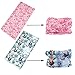 Toes Home 6PCS Outdoor Headband Elastic Seamless Bandana Neck Gaiter Scarf Sport Headwear Boho Series for Yoga Hiking