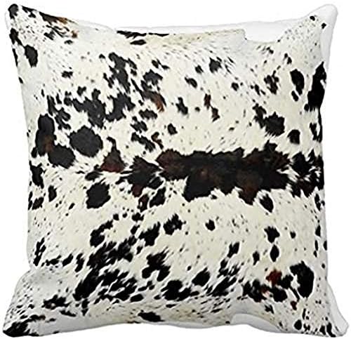 Yuehen Black and White Faux Cowhide Print R57dd529dfb99466cb64e65e8ffaada42 I52ni 8byvr Pillow Case