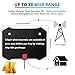 DeveSouth 60-80+Miles Ultra Indoor TV Antenna Amplifier High Reception Amplified HDTV Antenna TV Signals Digital TV Antenna for 4K VHF UHF 1080P Channels Free Gain 16ft Cable