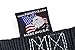 PowerTye 1.5in x 7ft Ergonomic Locking Ratchet Straps with Heavy-Duty S-Hooks - Made in USA - 1,000 lb. Working Load Limit / 3,000 lb. Breaking Strength - Black (Pair)