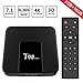 Greatever 2018 Newest T98 pro Android 7.1 TV Box 2GB+16GB with 3D/4K/WiFi/H.265 Smart TV Box