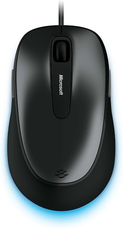 Amazon Com Microsoft L2 Comfort Mouse 4500 For Mac Win En Xd Xx Hardware 4fd Computers Accessories