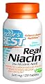 Doctor's Best Real Niacin (Extended Release) (500mg),