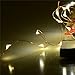 INST Micro LED 30 Lights Battery Operated on 5ft Long Copper Color String Wire (Warm White)