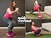 Wobble Cushion Stability Disc by Pavandeep Inflatable Exercise Balance Board for Core Training & Active Sitting on Desk Chair - Free Pump Included