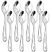 Superior Quality Demitasse Espresso Spoons - 4“ Premium Stainless Steel for Maximum Shine and Strength - Set of 8