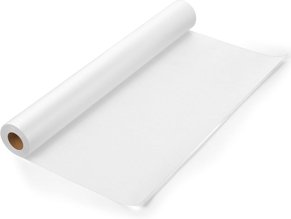 WSICSE Tracing Paper Roll 43cm x 78m White Translucent for Sewing & Design
