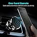 Car Phone Mount, ThirdM Universal Air Vent Magnetic Phone Car Holder Cradle 360 Rotation Cell Phone GPS Holder for iPhone X / 8/8 Plus / 7 Plus / 6S / 6S Plus/Samsung/Galaxy/LG/HTC (Black)