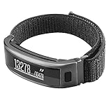C2D JOY Sport Loop Works with Garmin vivosmart HR Replacement Bands Activity Tracker Watch Band with Metal Steel Case - Black, Small Fits 5.0-7.0in. Wrists