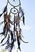 INCENSELABS Double Handmade Dream Catcher, Two Circles, one Measures 4.5” and The Other one is 2”; Followed by a 20 to 22-inch Feather String