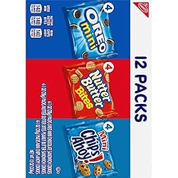 Nabisco Cookie Variety Pack OREO Mini, Nutter