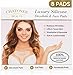 Decollete Anti Wrinkle Chest Pads With Face Patches | 8 Premium Reusable Hypoallergenic Silicone Anti Aging Pad For Decollette/Decolletage & Facial Areas | Keep Your Youthful Looks For Longer