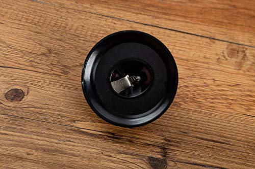 ASIAN HOME Call Bell, 3.35 Inch Diameter, Metal Bell, White Smiley Face, Desk Bell Service Bell for Hotels, Schools, Restaurants, Reception Areas, Hospitals, Customer Service, White (1 Bell)