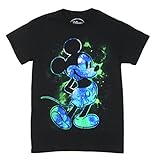 Disney Mickey Mouse Nebula Outline T-Shirt