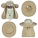 SHINE HAI Fishing Hat, Fashion Outdoor 360° Protection UPF 50+ Summer Sun Cap, with Removable Neck & Face Flap Cover, UPF 50+ Cap for Men and Women, Khaki