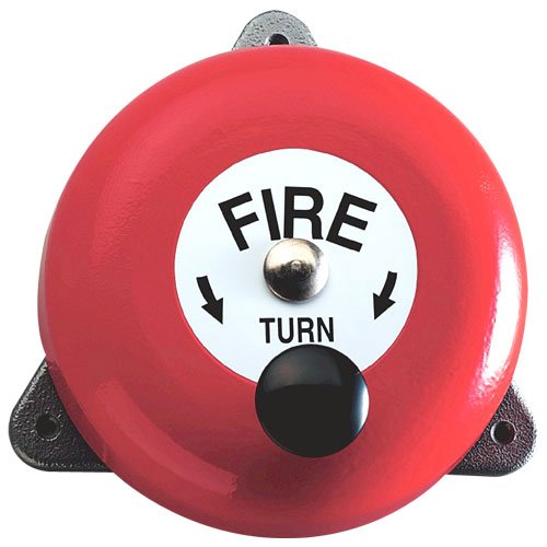 Rotary Hand Bell Temporary Fire Alarm for Remote Areas / Building
