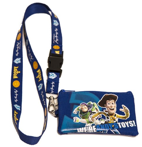 Disney Toy Story Lanyard with Detachable Purse - Blue