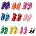 Total 120pcs -10 Pack Doll Clothes Party Gown Outfits +10pcs bags +100pcs Different Doll Accessories Shoes Glasses Necklace Tableware Mirror For Barbie Doll Girl Birthday Gift