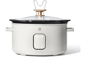 Generic Beautiful 6 Qt Programmable Slow Cooker by Drew Barrymore (White Icing)