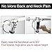 Weanas Bike Stem Riser, MTB Handlebar Riser Extender Bicycle Alloy Head up Adapter for Mountain Bike, Road Bike, MTB, BMX (1-1/8