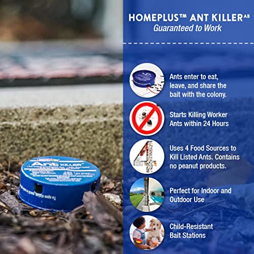 Homeplus™ Ant Killer AB , Metal Ant Bait, Ants Killer for House, Ant Traps Indoor & Outdoor, 4