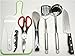 Camp Kitchen Utensil Organizer Travel Set Portable BBQ Camping Cookware Stainless Steel Utensils Travel Kit Outdoor Equipment Cutting Board Tongs Scissors Knife Ladle Spatula