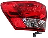 2011-2012-2013 Jeep Grand Cherokee Taillamp Taillight Rear Brake Tail Light Lamp (Quarter Panel Outer Body Mounted) Left Driver Side (11 12 13)