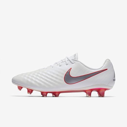 Amazon Co Jp Nike ナイキ メンズ サッカースパイク マジスタ オブラ 2 エリート Fg Ah7305 107ホワイト クリムゾン 28 5 スポーツ アウトドア