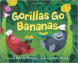 Image result for gorillas go bananas