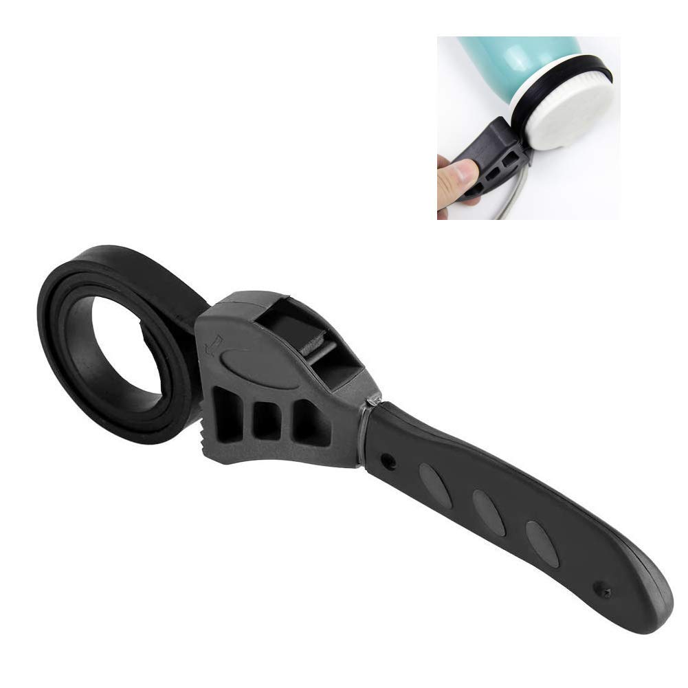 Strap Wrench, Adjustable Rubber Jaw Tool for Tightening and Loosening Jar Lids, Oil Filters, Plumbing Fittings for Weak Grip