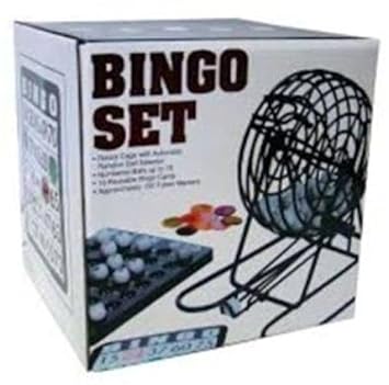 VICTORY ROTARY CAGE BINGO BOARD GAME