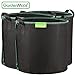 GardenMate 3-Pack 16 gallons Soft-Sided Plant pots – Grow Bags with Soft Felt-Like Texture That Promote air Root Pruning