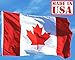 US Flag Factory 3x5 FT Canada Canadian Flag (Sewn Stripes) Outdoor SolarMax Nylon - Made in America