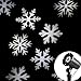 EAMBRITE LED Snowflake Projector Light Decorated Snowflake Spotlight for Holiday Christmas Wedding Party (led Snowflake Projector)