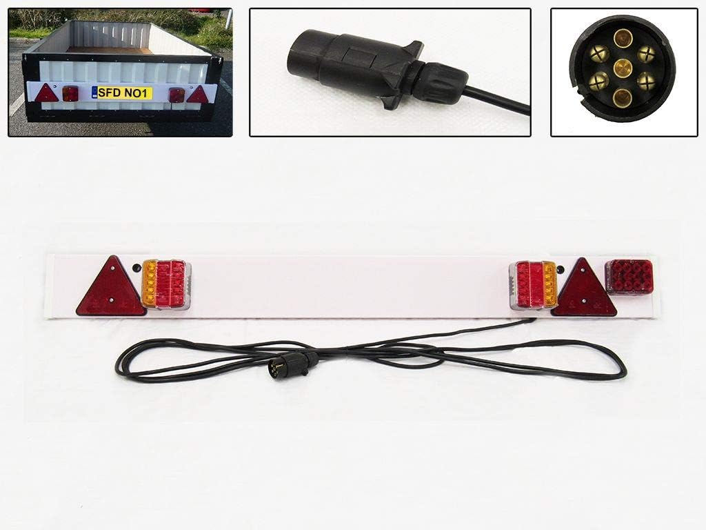 6ft LED Trailer Light Board with 10 Metre Cable Amazon.co.uk DIY & Tools
