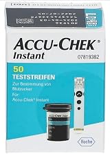 Accu-Chek Instant Blood Glucose Test Strips Pack of 50 Strips view 2
