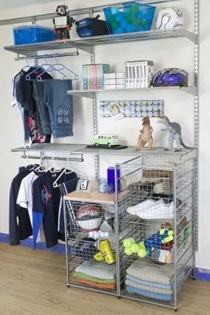 Elfa Teens Wardrobe Best Selling Solution Amazon Co Uk