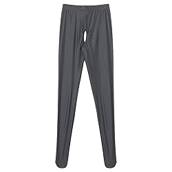 TiaoBug Womens Glossy Oil Yoga Pants Tights