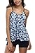 ALove Womens Tankini Swimsuits Bathing Suits For Women Swimwear Blue 14