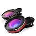 Holigoo 2 in 1 Cellphone Camera Lens kit, 0.6X HD Wide Angle Lens & 15X Macro Lens, Clip-On Professional Cell Phone Lens for iPhone 7/iPhone 6s/6s Plus/6/5, Samsung & Most Smartphones