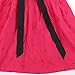 Gotd Baby Girls Sleeveless Sundress One Piece Bowknot Summer Tutu Dress Hot Pink (2-3Y)