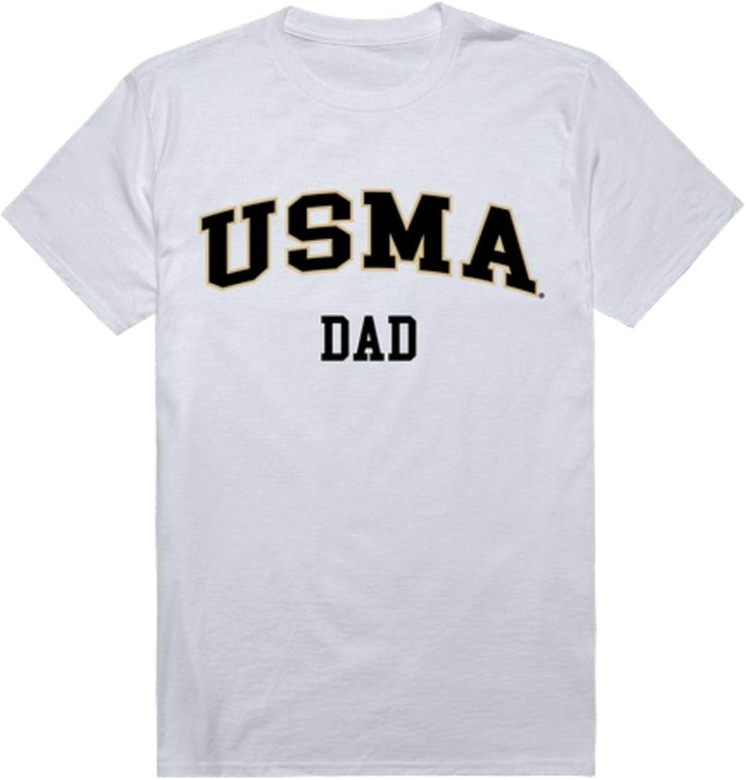 USMA United States Military Academy West Point Army Black Nights College Dad T-Shirt White 