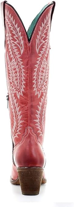 corral tall red boots